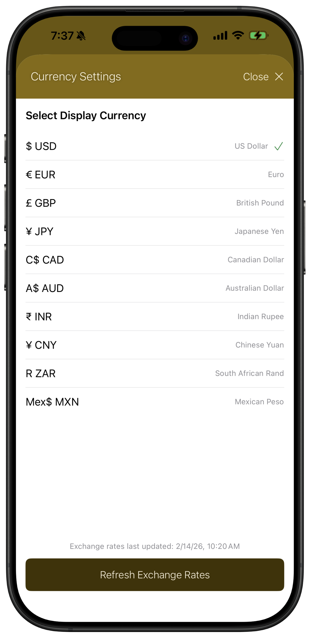 Currency